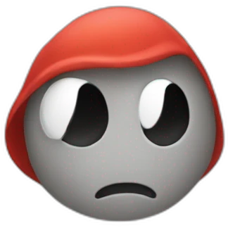 shy guy emoji