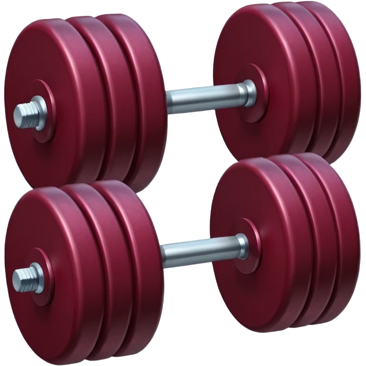 burgundury dumbbell emoji