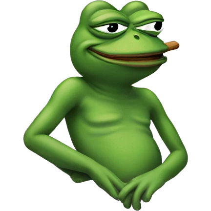 pepe the frog smoke emoji