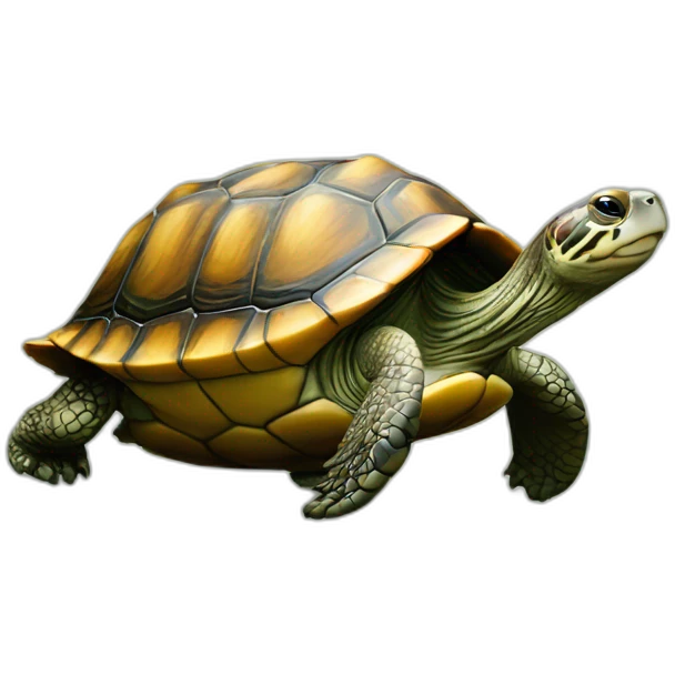 Tortue sur loutre emoji