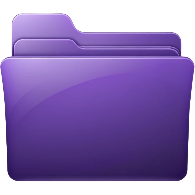 dark purple folder icon pack emoji