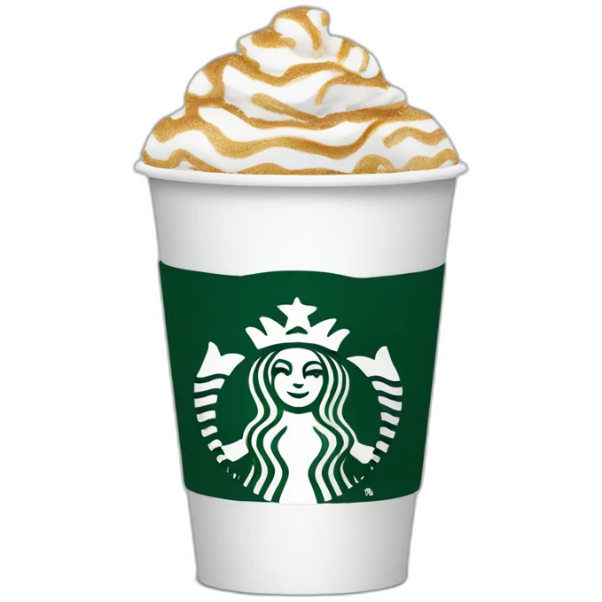 starbucks cup emoji