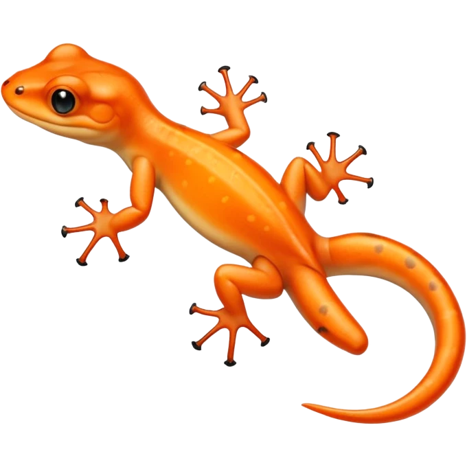 Newt, Amphibians. emoji