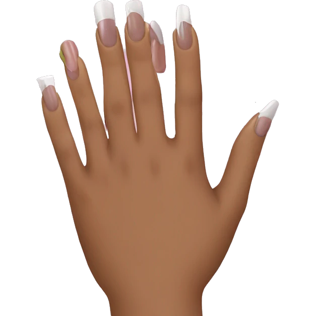 getting nails done emoji