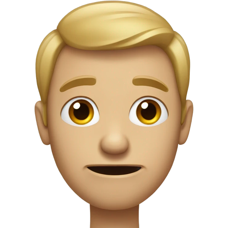 Shaking “no” emoji