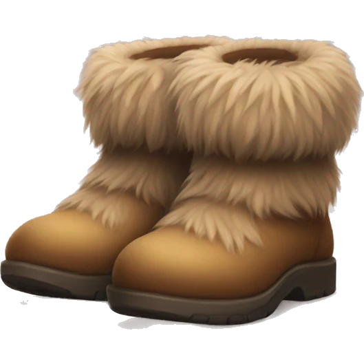 Furry boots emoji