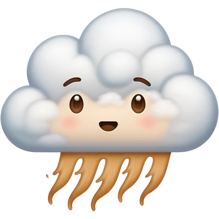 fart in the wind emoji
