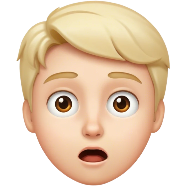 Me looking surprised  emoji