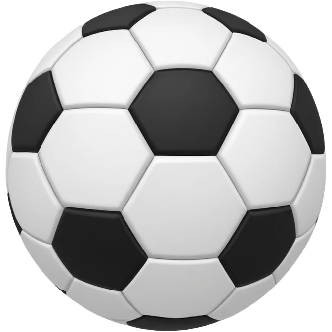 that's very good but make the soccer ball normal, not deformed, and the wind should be a slight touch of it, not too much, just a little trail of wind emoji