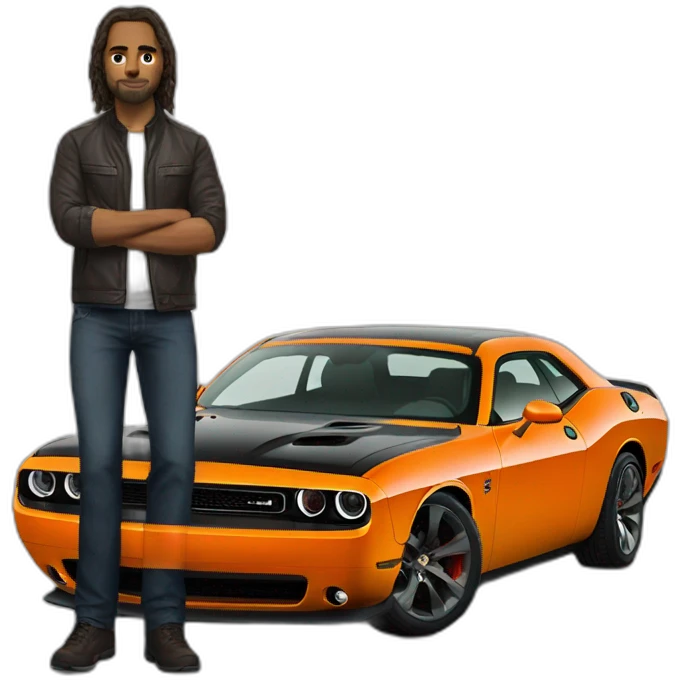 Dodge Challenger emoji