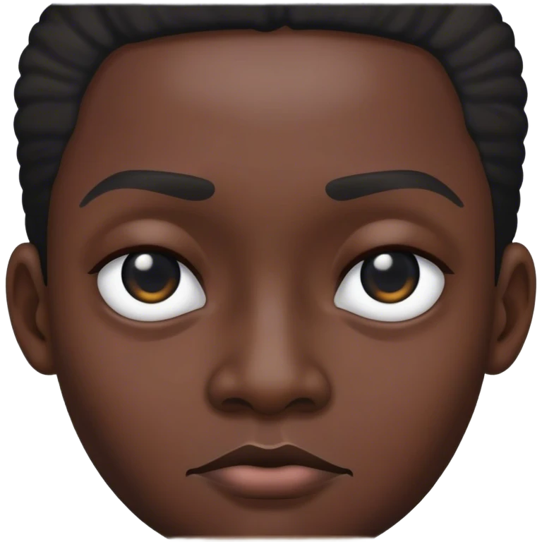 nigga w black eye  emoji
