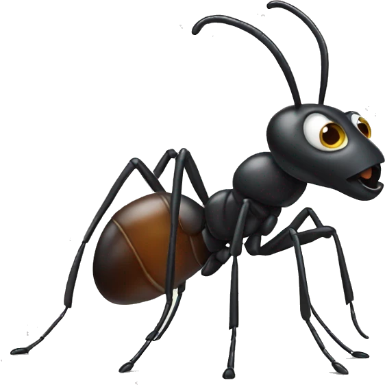 attractive ant emoji