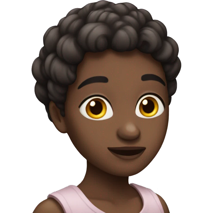 Mariposa negra emoji