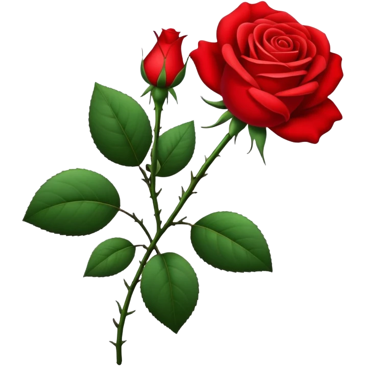 rose flower emoji