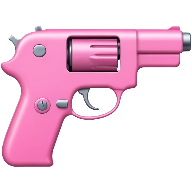 Pink gun emoji emoji
