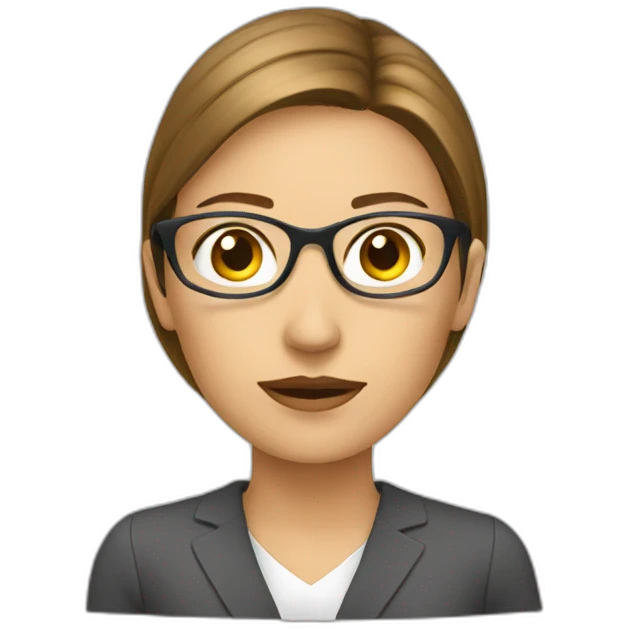 woman-system-analytic emoji