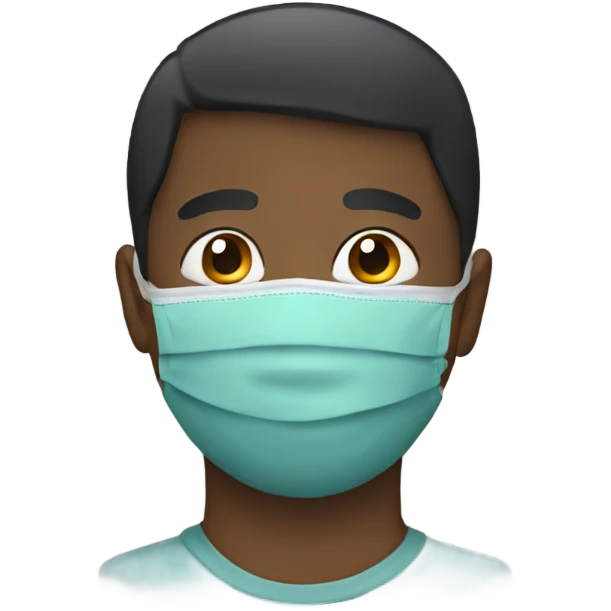 Vebby use a mask emoji