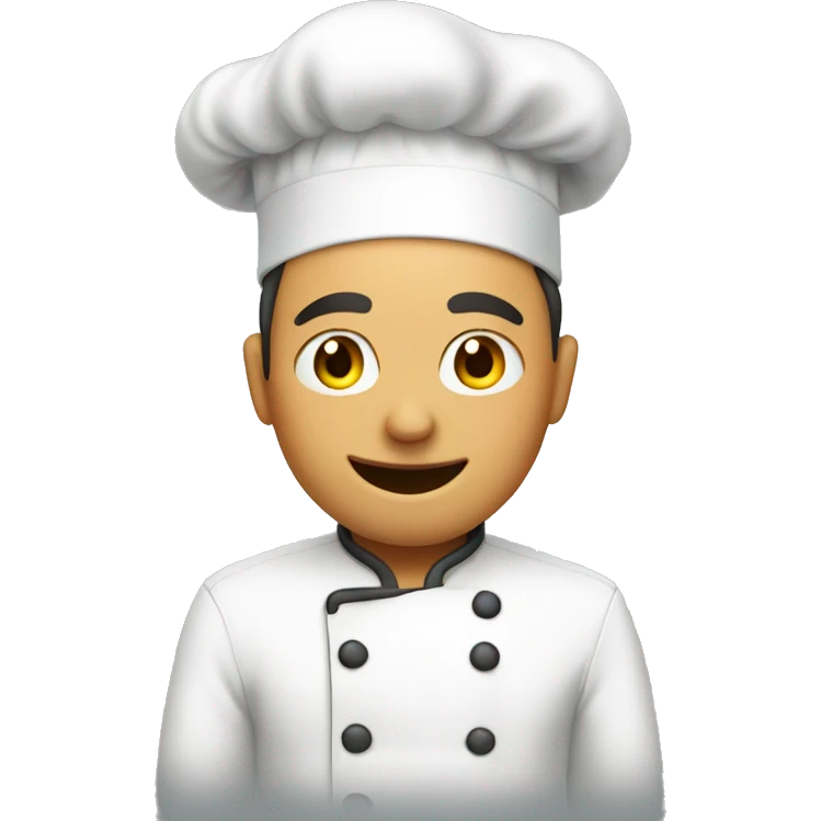 1 second it is cooking chef emoji