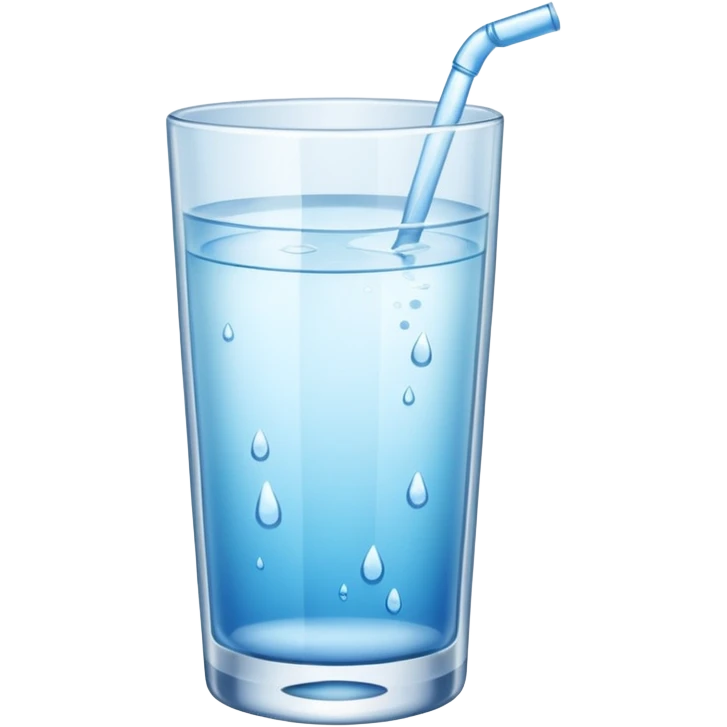 freezing glass of water emoji