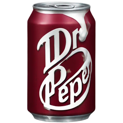 Dr Pepper can emoji