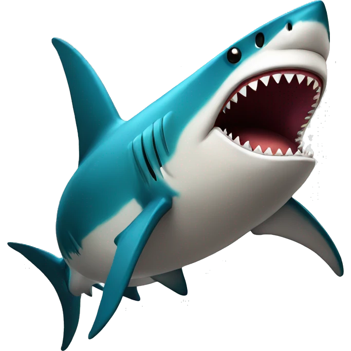stylised Shark emoji