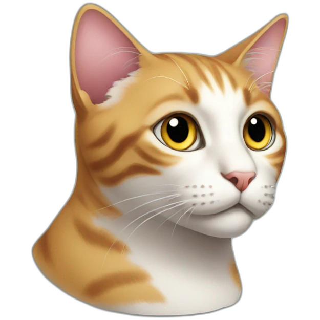 cat thinking emoji