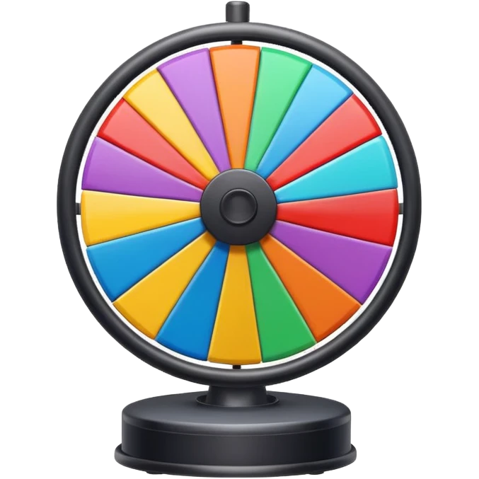 Like a spin wheel emoji