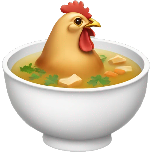 Whole Chicken Soup emoji