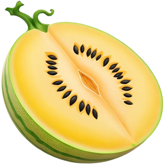 yellow melon emoji