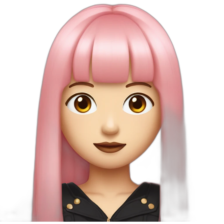 LISA from blackpink emoji