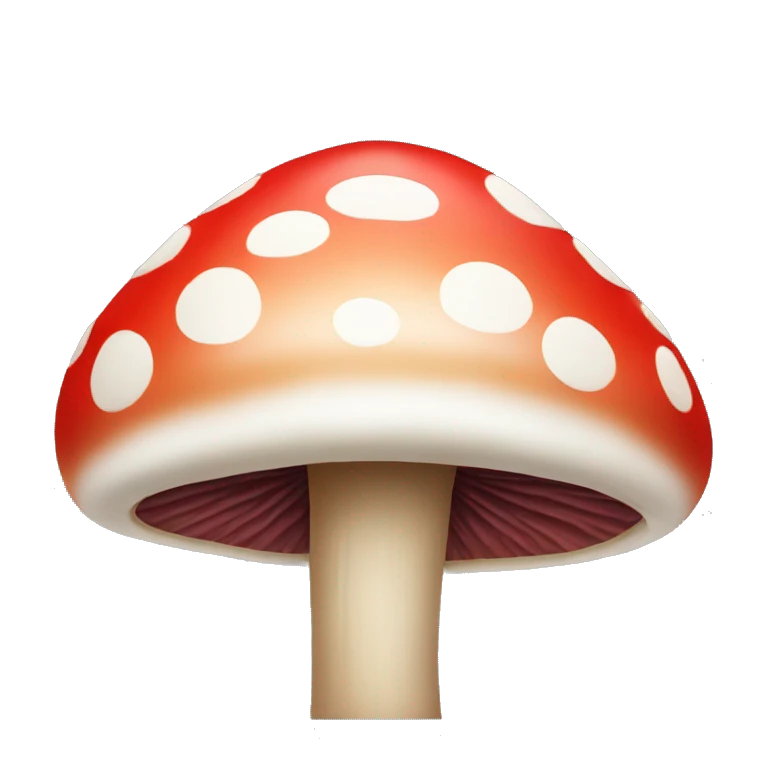 Red mushroom emoji