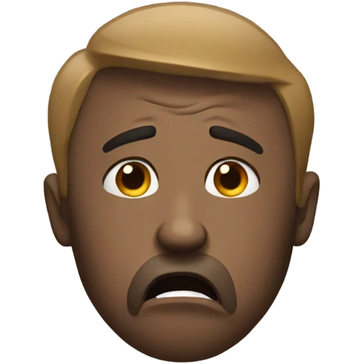 frustrated emoji