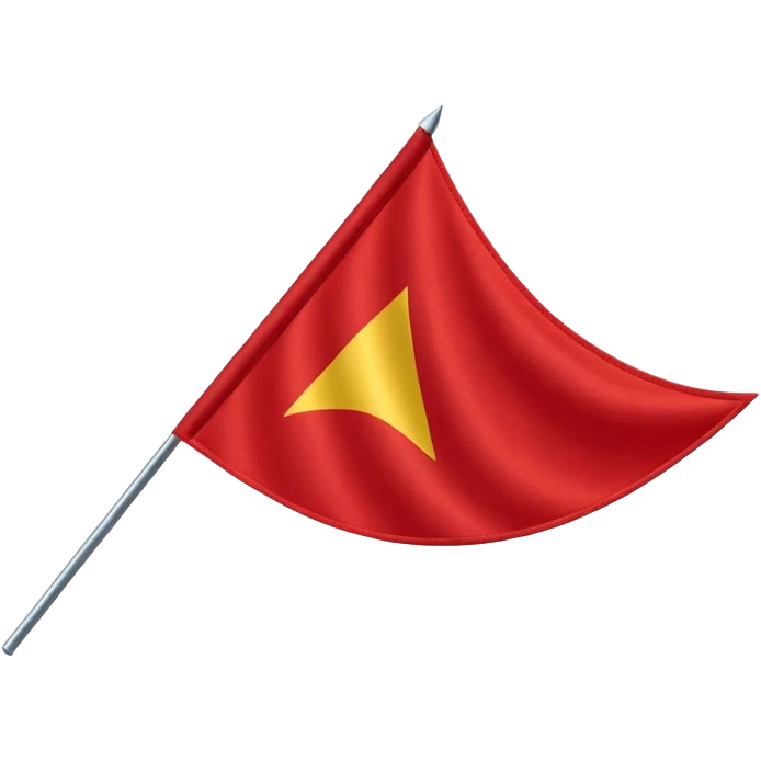 triangular flag emoji