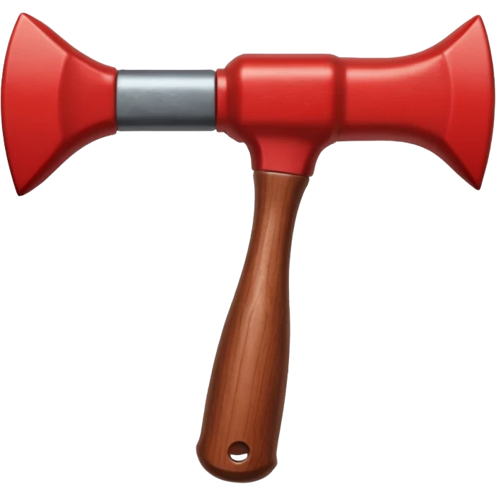 red hammer emoji