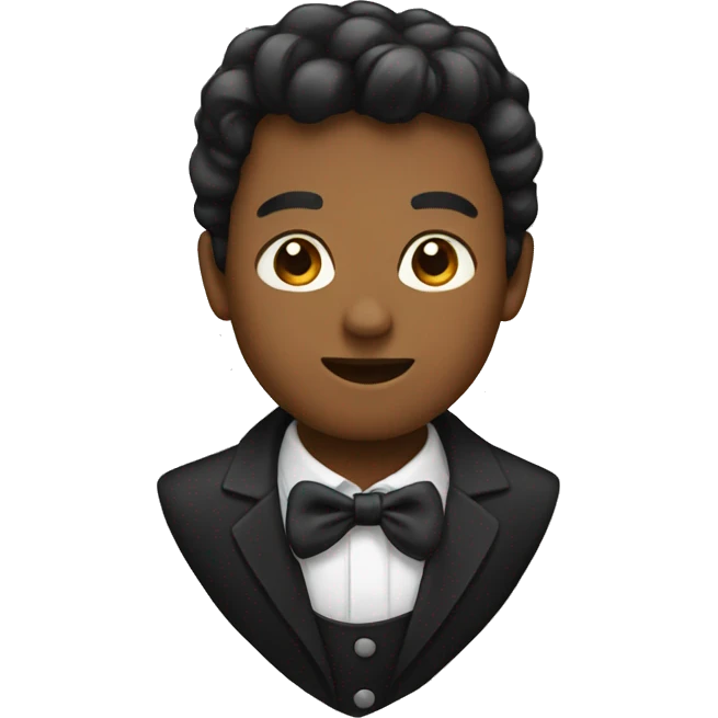 Black bow emoji