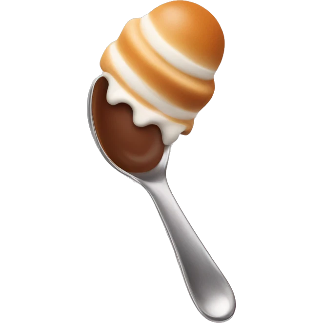 Dairy Queen spoon emoji