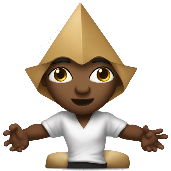 streetdance brown pyramid emoji