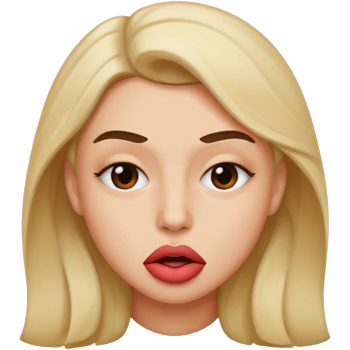seductive emoji, biting lip, raised eyebrow emoji