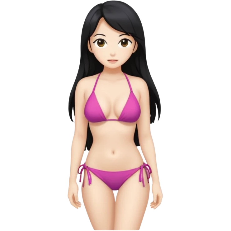 Nakid anime woman full body sexy with big boobies emoji