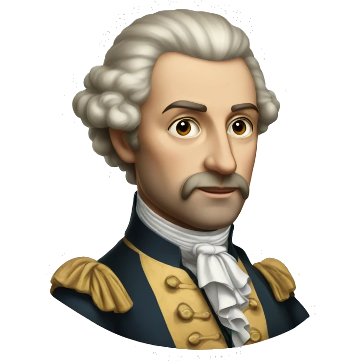 white aristocrat XVIII century emoji