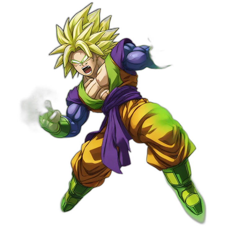 Broly dragonball super sayan emoji