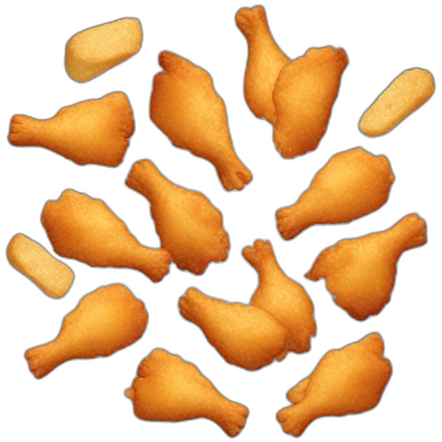 Poulet fry emoji