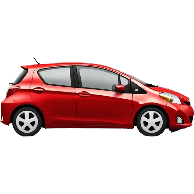 toyota yaris 2009 hatchback 5 doors emoji