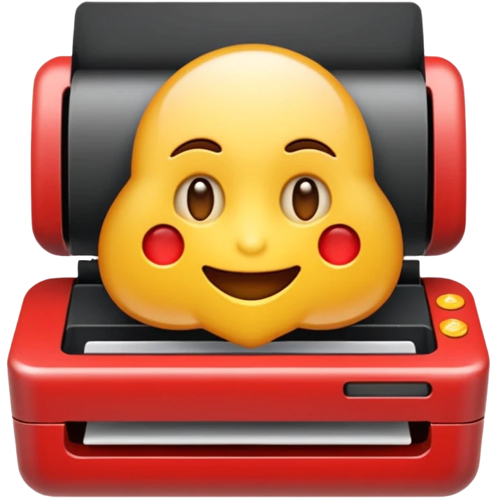 Техническая Картинка удаление принтера из системы, на ней должен быть изображен принтер с красным крестиком emoji