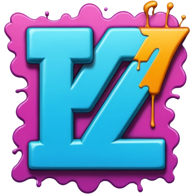 Граффити надпись: 72 emoji