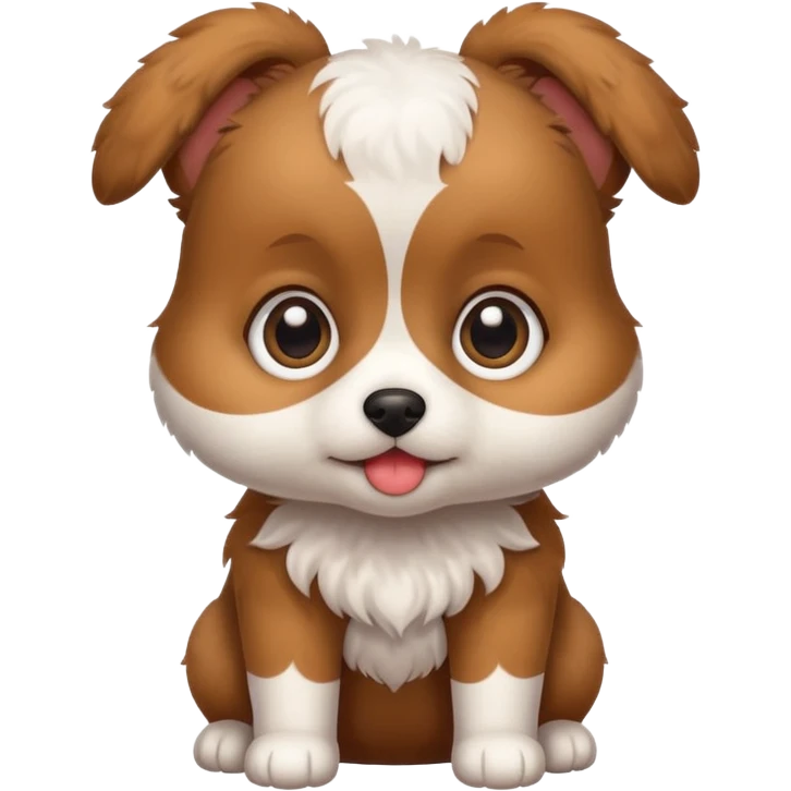 Baby dog emoji