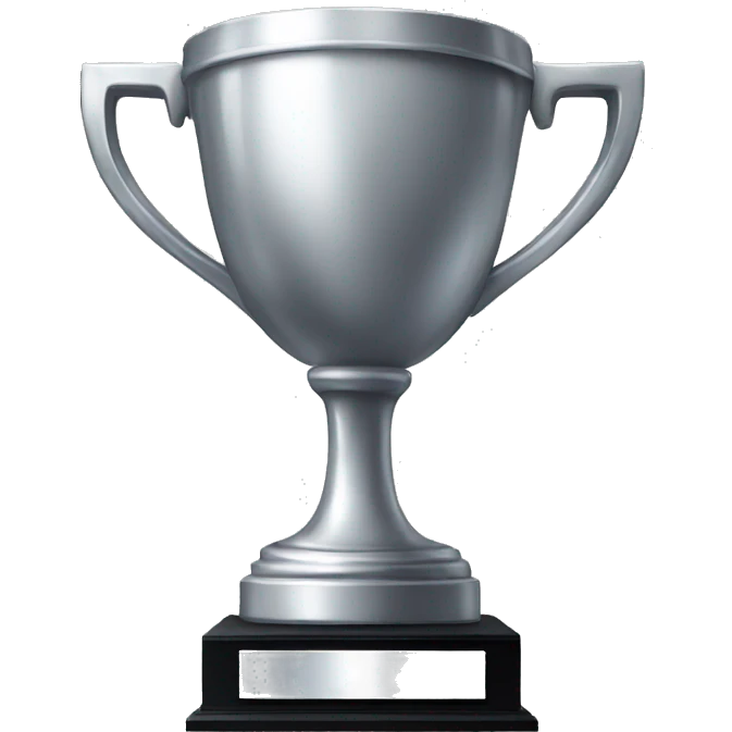 silver-trophy emoji