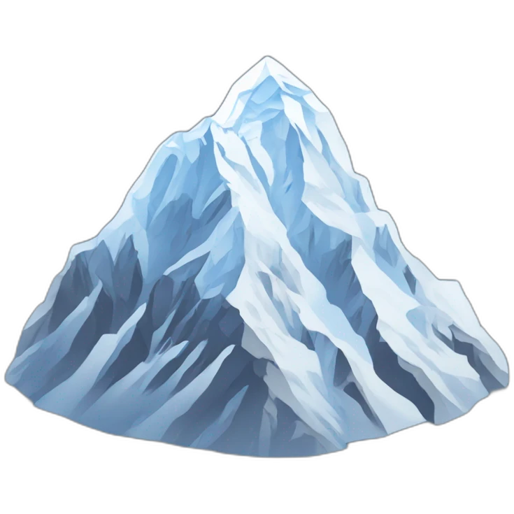 Montagne Everest emoji