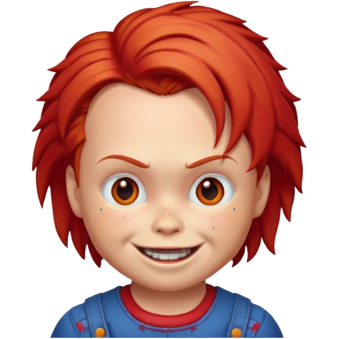 Un emojin de chuky emoji