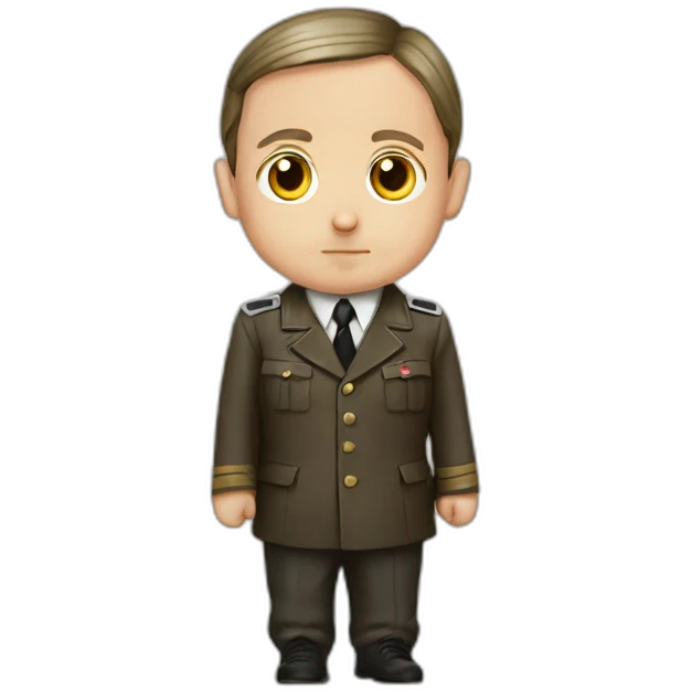 Hitler avec un dauphin emoji